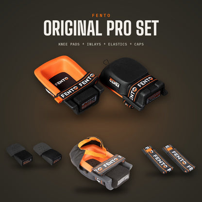 FENTO ORIGINAL PRO SET mit Ersatz-Elastikbändern, Schutzkappen und Einlagen