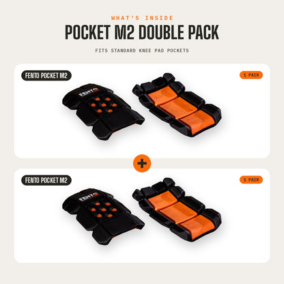 FENTO POCKET M2 DOPPELPACK – 2 Paar für harte Einsätze