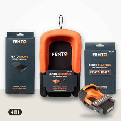 FENTO ORIGINAL Knieschoner Bau-Set mit Ersatzteilen in Originalverpackung