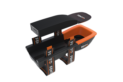 FENTO MAX Befestigungsclip in Orange und Schwarz