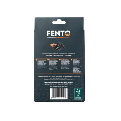 FENTO MAX - Elastikbänder mit Clip – 4er-Set