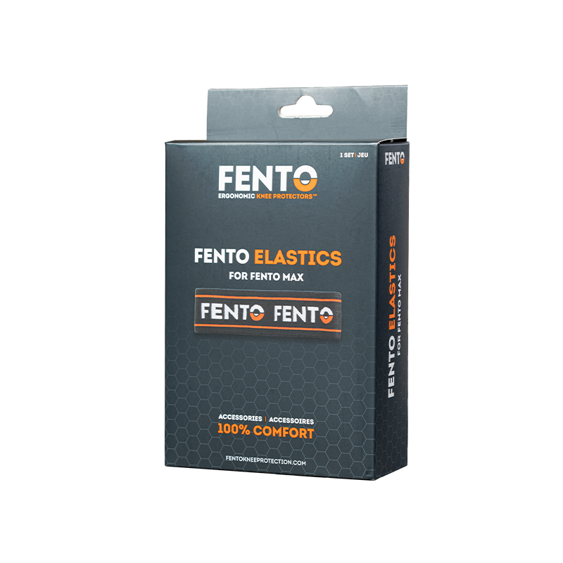 FENTO MAX - Elastikbänder mit Klettverschluss – 4er-Set