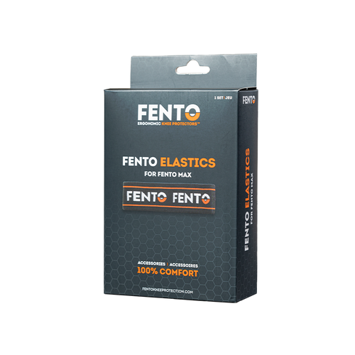 FENTO MAX - Elastikbänder mit Klettverschluss – 4er-Set