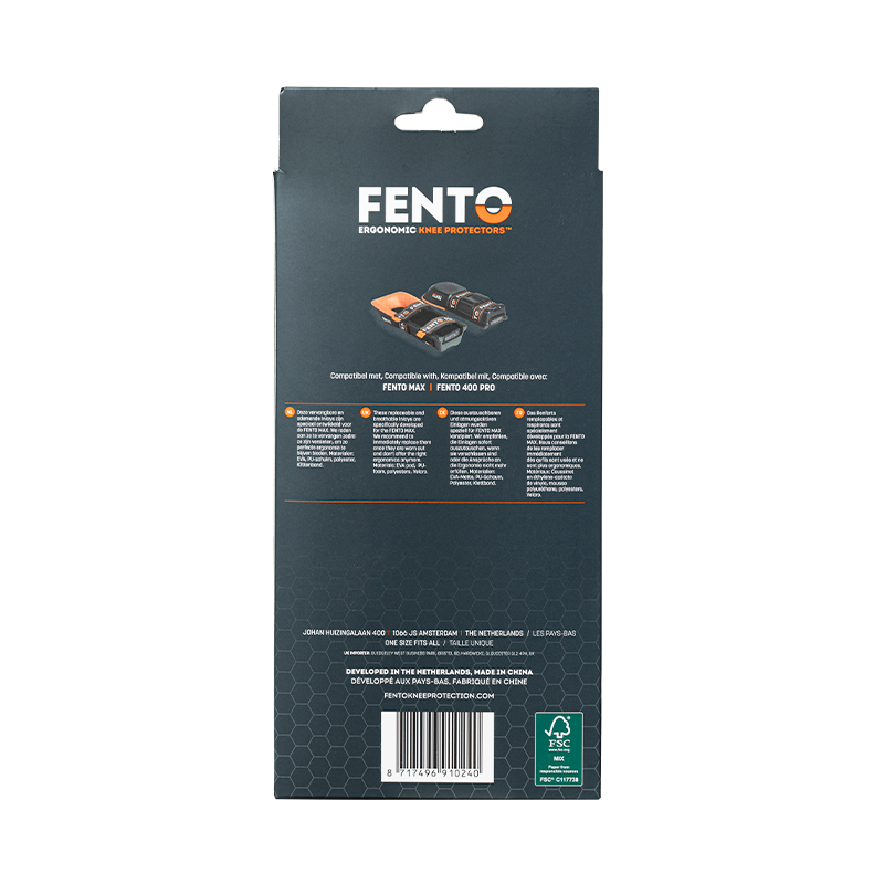 FENTO MAX - Knieschoner-Einlagen – 2er-Set