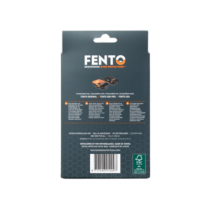 FENTO ORIGINAL - Elastikbänder mit Klettverschluss – 2er-Set