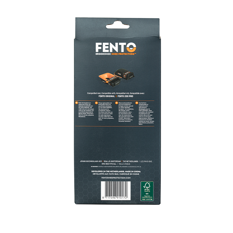 FENTO ORIGINAL - Knieschoner-Einlagen – 2er-Set