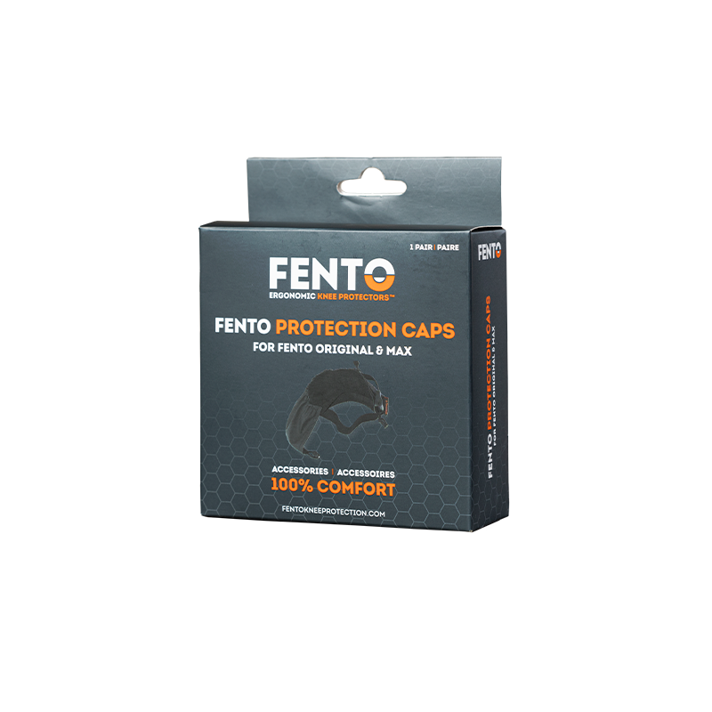 FENTO ORIGINAL & MAX - Knieschoner-Schutzkappen – 2er-Set