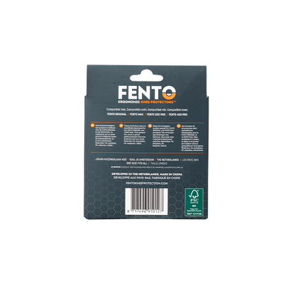 FENTO ORIGINAL & MAX - Knieschoner-Schutzkappen – 2er-Set